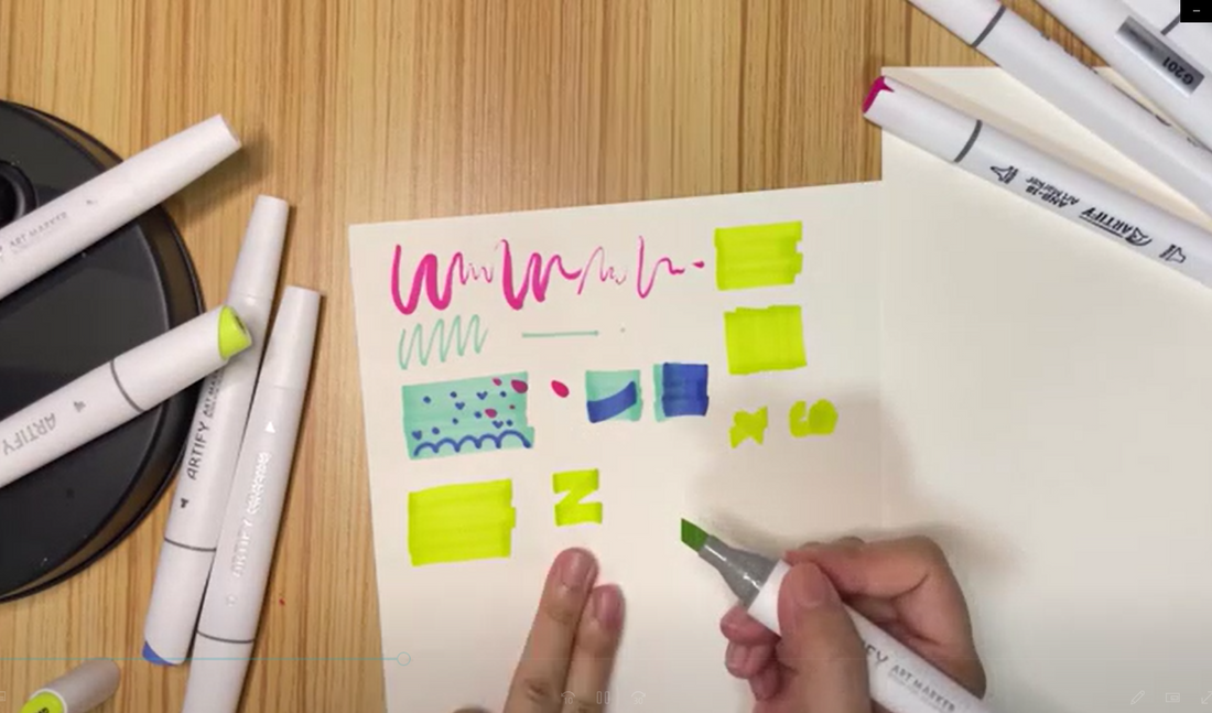The Real Thing Series: Drawing Marker Coloring Techniques