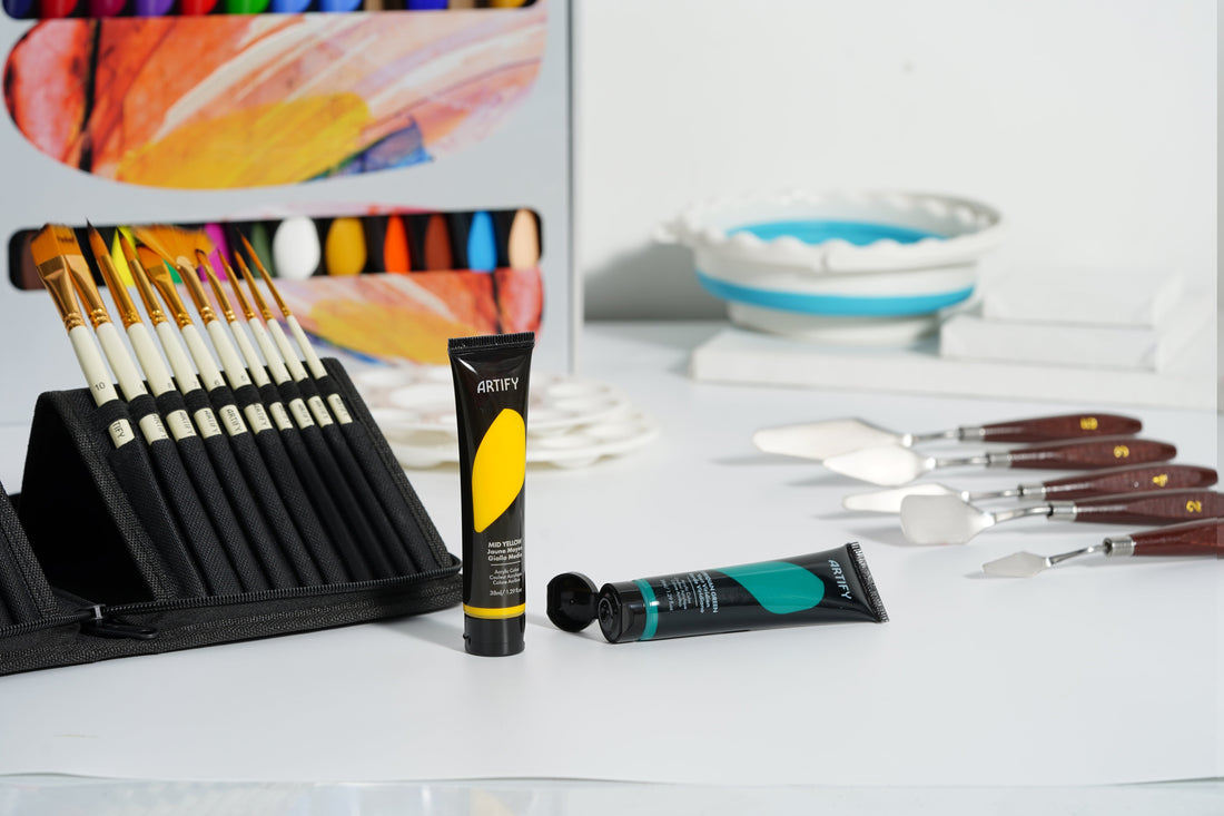 Acrylic vs. Watercolor vs. Oil Paint: What's the Difference