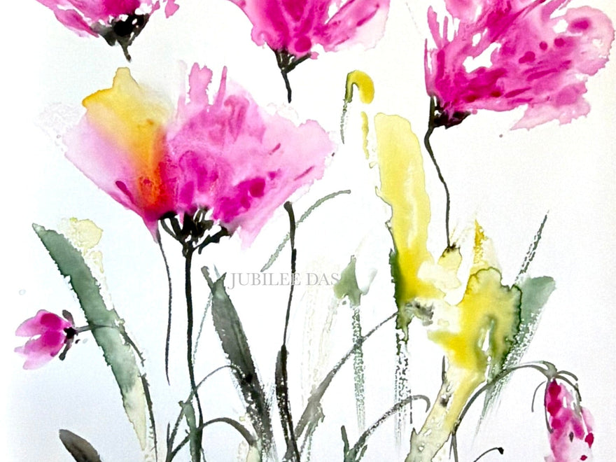 The Language of Flowers: An Artist Spotlight On Jubilee Das
