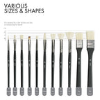 ARTIFY Oil Paint Brush Set - 11 Pieces | Professional Artist Paint Brush Set - Artify