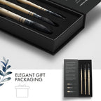 3 pcs squirrel hair paint brush in box