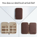 10PCS  Ultra Detail Paint Brushes Crafted For Ultra-fine Detailing And The Utmost Precision - Artify