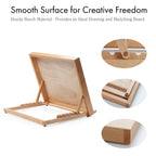 ARTIFY Adjustable Wood Tabletop Painting Easel, Z1 - Artify