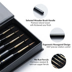 ARTIFY 100% Kolinsky Sable Micro Detail Paint Brushes, Master Series