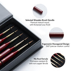 ARTIFY 100% Kolinsky Sable Micro Detail Paint Brushes, Master Series