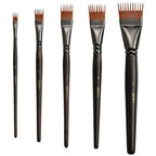ARTIFY 5 PCS Comb Texture Brush Set, Expert Series
