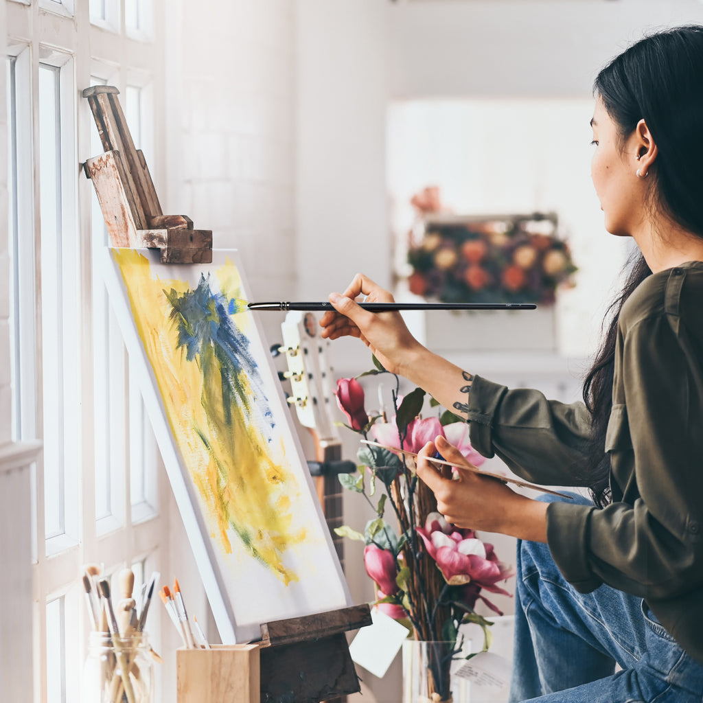 ARTIFY Oil Paint Brush Set - 11 Pieces | Professional Artist Paint Brush Set - Artify