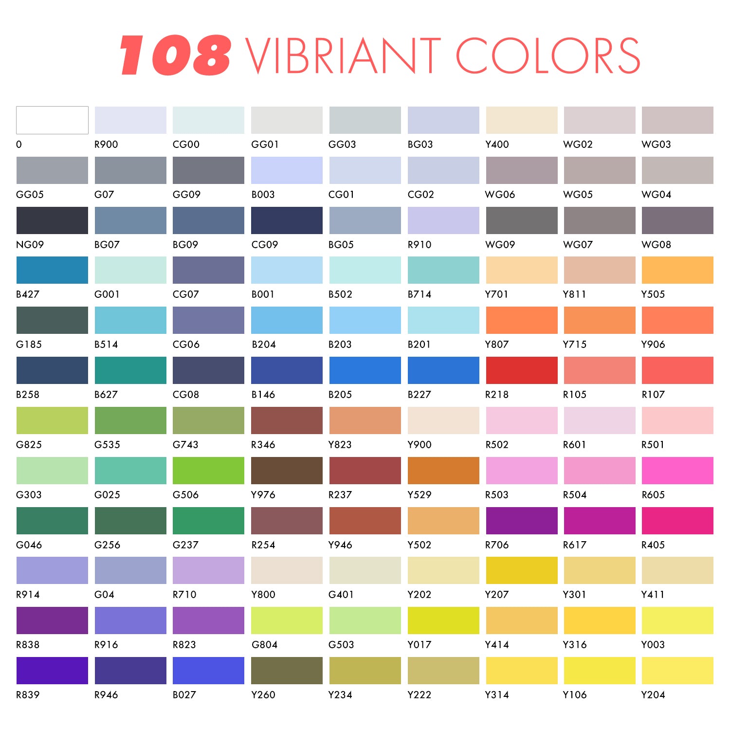 ARTIFY single color Alcohol Brush Markers-B427 - Artify