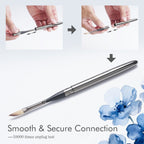 ARTIFY Travel Watercolor Brush Set, Synthetic Outdoor Paint Brushes with with Anti-Rust Handle