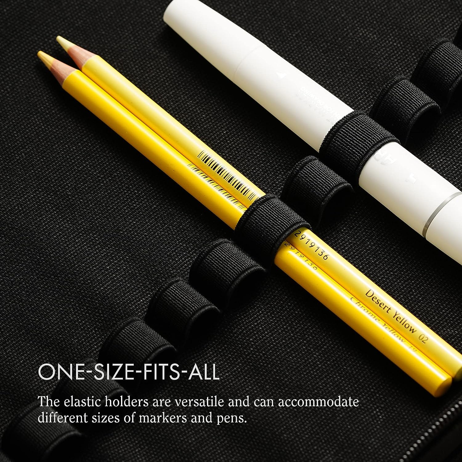 ARTIFY 48 Slot Canvas Marker Pen Organizer Bag – Artify