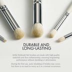 zoom in of the dry brush hair