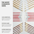 ARTIFY 38 Pcs Paint Brushes Art Set - Artify