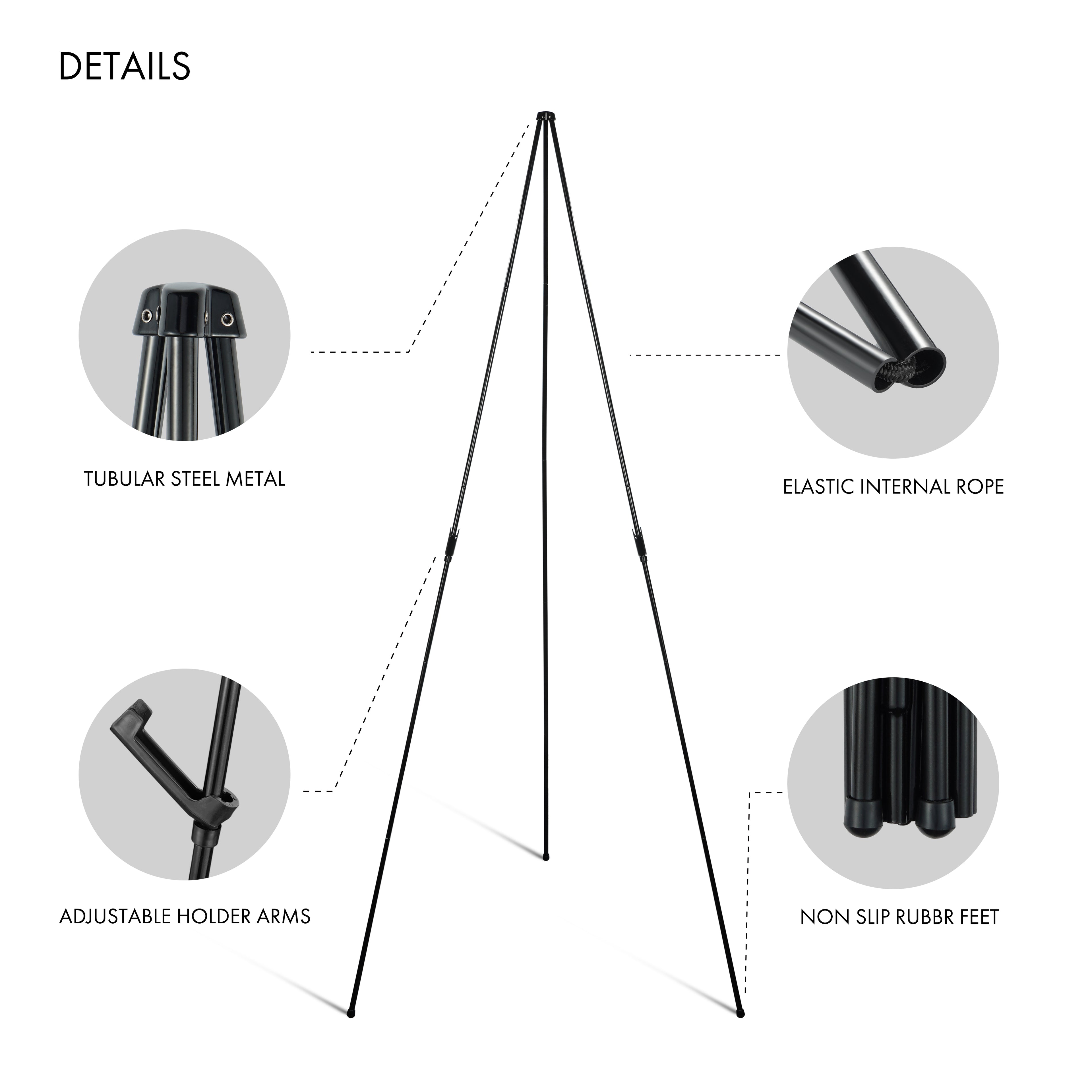 ARTIFY 63" Instant Display Sign Easel Stand - Artify