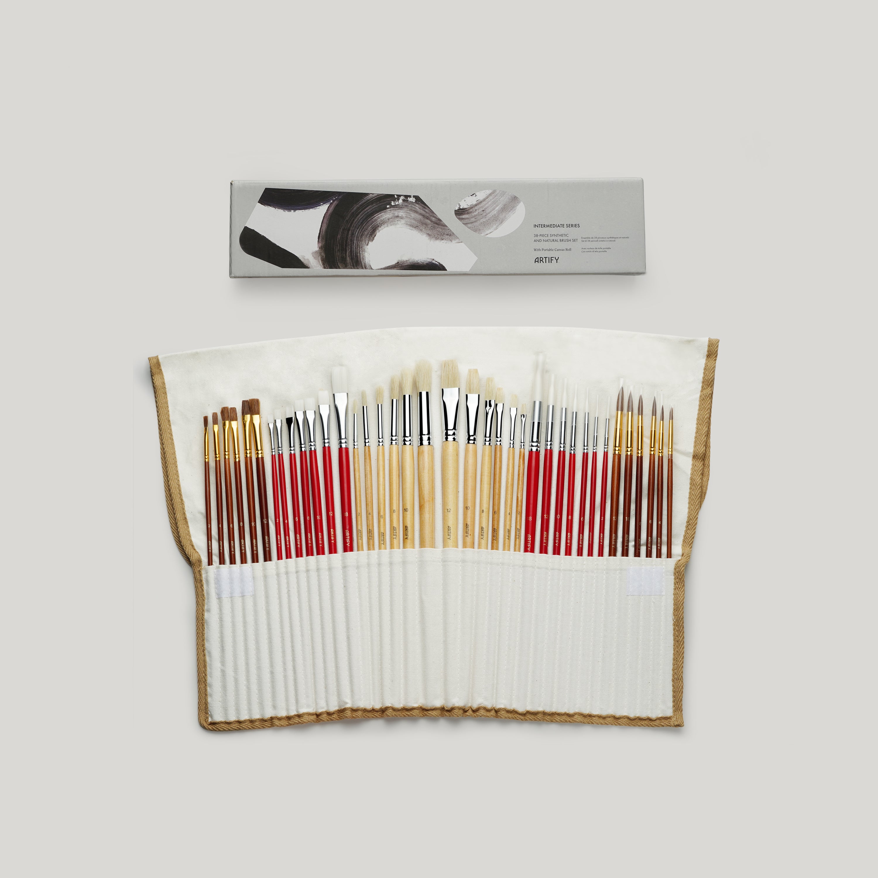 ARTIFY 38 Pcs Paint Brushes Art Set - Artify
