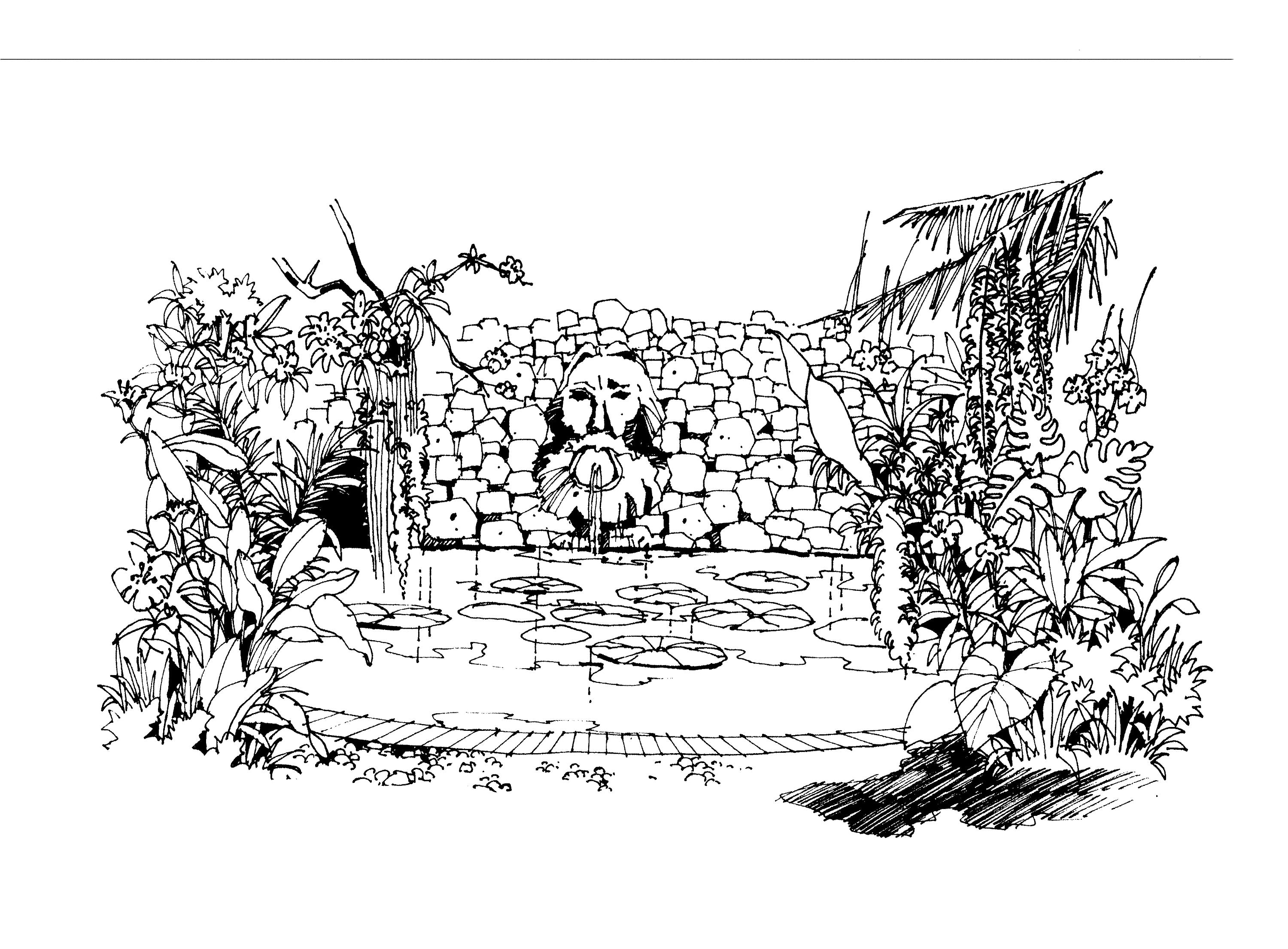 Landscape Line Draft — One Set Containing Multiple Pictures - Artify