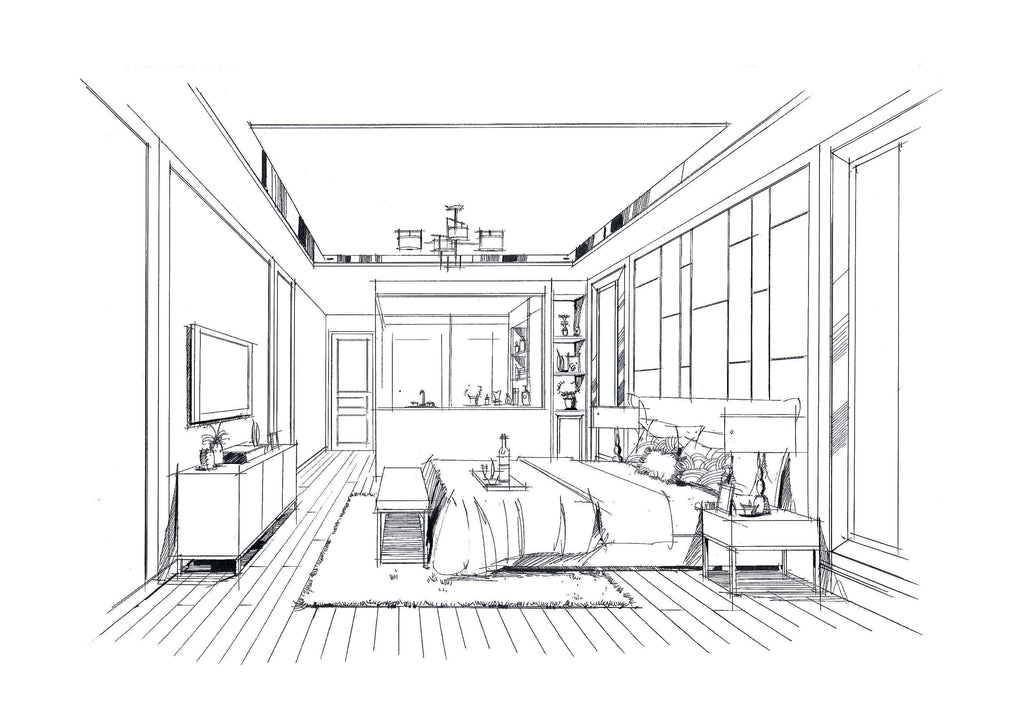 Lovely Home Line Draft — One Set Containing Multiple Pictures - Artify