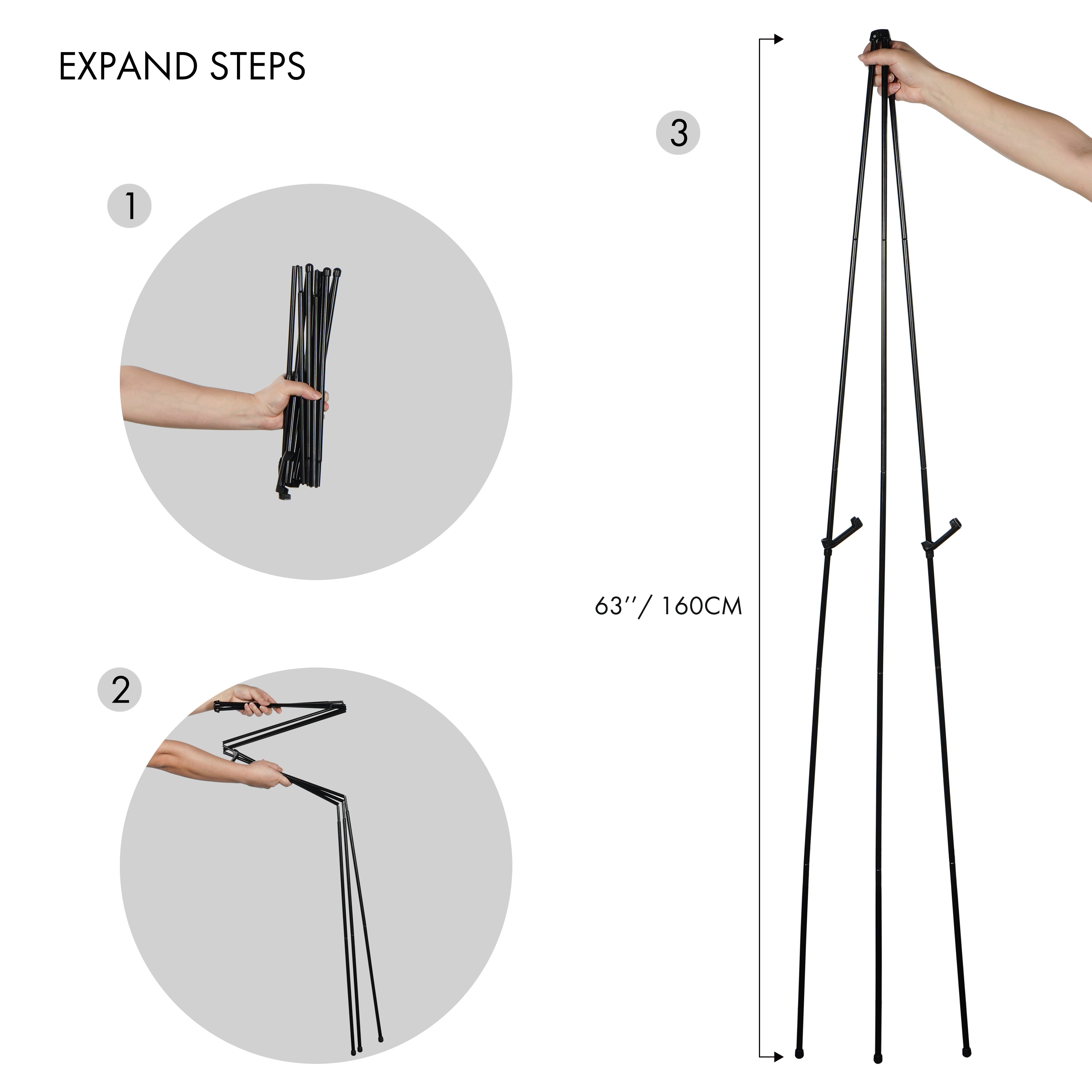 ARTIFY 63 Instant Display Sign Easel Stand – Artify