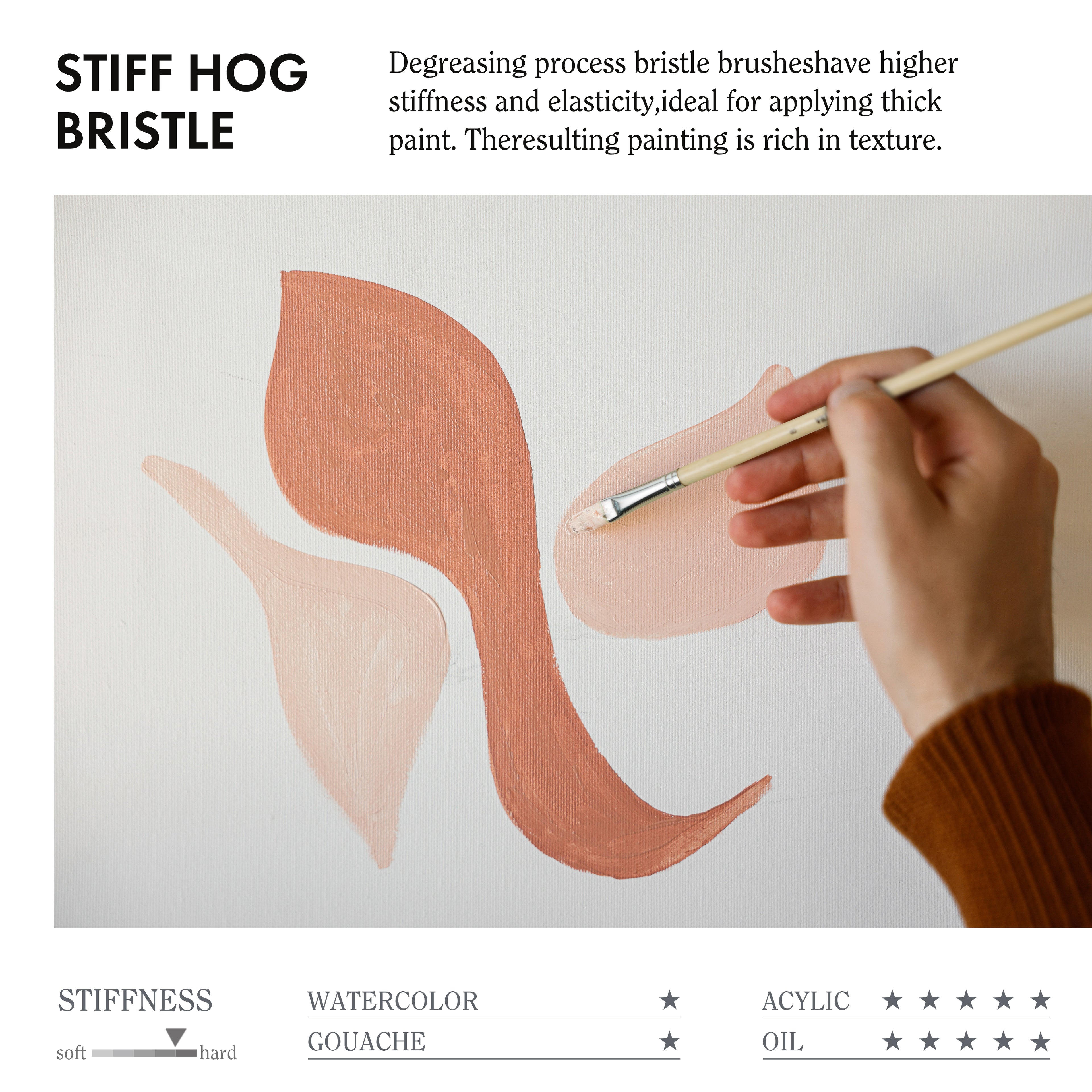 ARTIFY 38 Pcs Paint Brushes Art Set - Artify