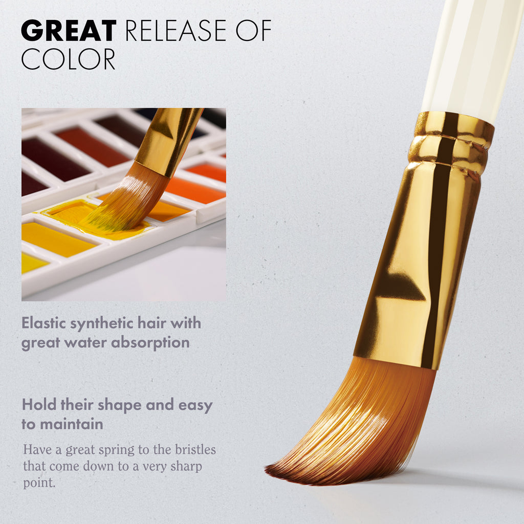 ARTIFY 15pcs and 18pcs Paint Brush Set for Intermedium - Artify