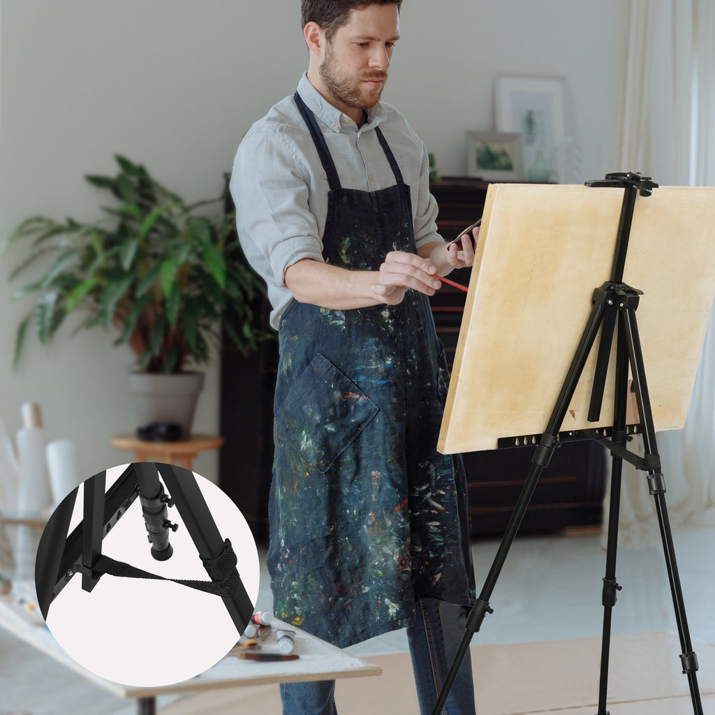 Artify 66 Inches Double Tier Adjustable Easel Stand - Artify