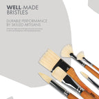 ARTIFY 15 pcs Professional Oil Paint Brush Set - Artify