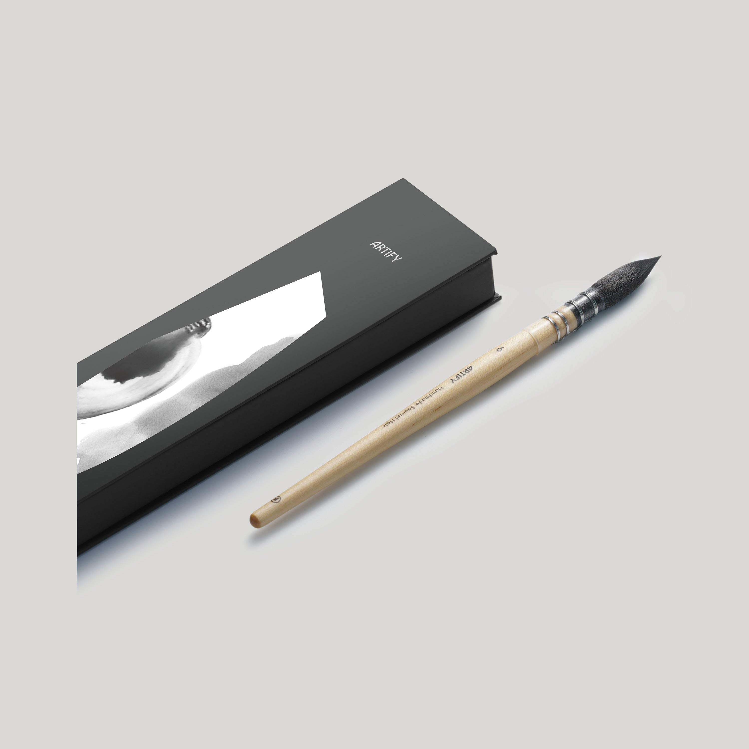 #6 squirrel hair watercolor brush