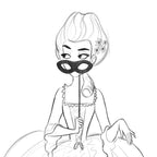 Animated Characters Line Draft-— One Set Containing Multiple Pictures - Artify