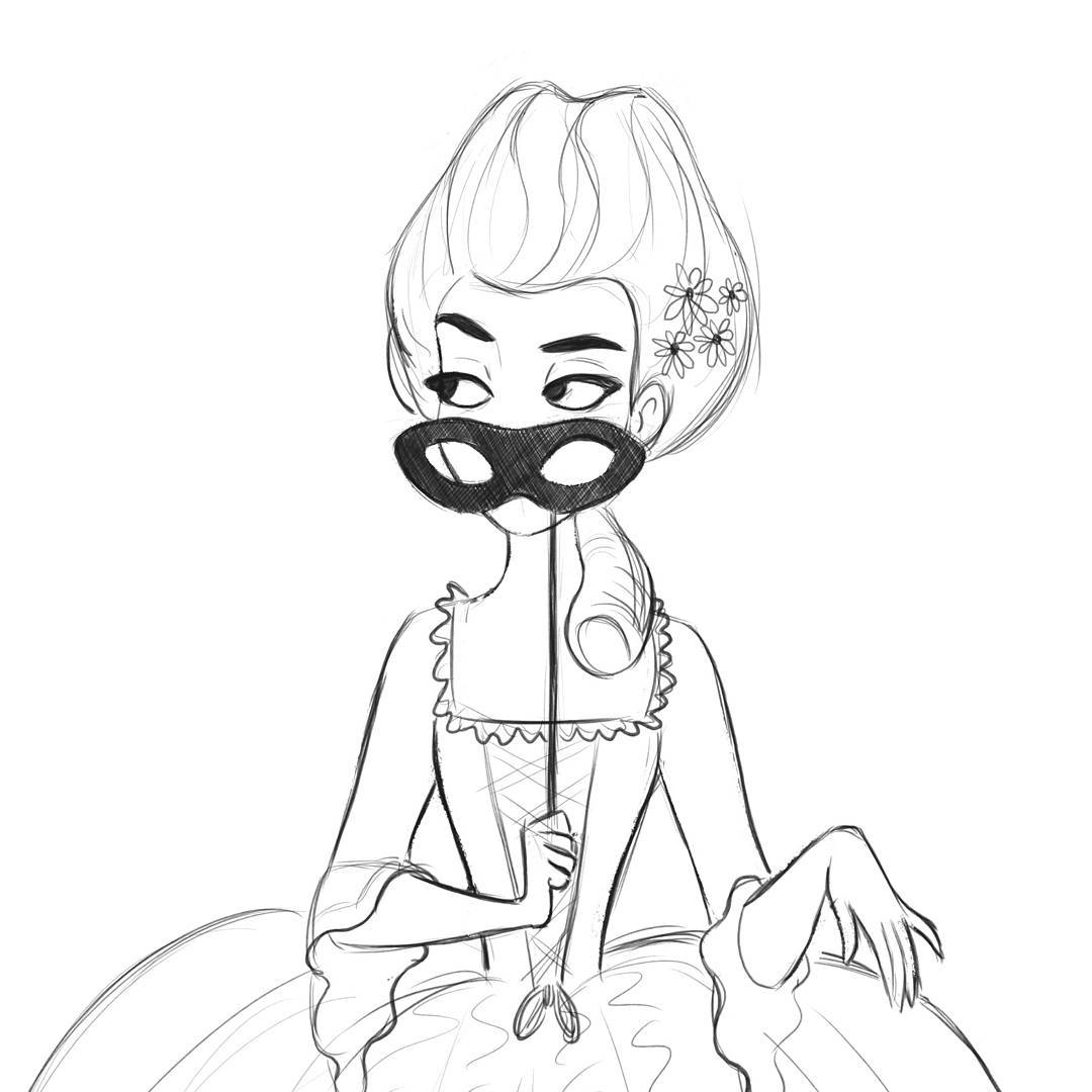 Animated Characters Line Draft-— One Set Containing Multiple Pictures - Artify