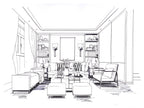 Lovely Home Line Draft — One Set Containing Multiple Pictures - Artify