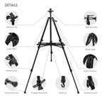 Artify 61 Inches  Adjustable Painting Easel Stand - Artify