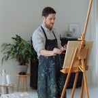 ARTIFY Large A-Frame Adjustable Solid Beechwood Easel - Artify