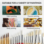 ARTIFY 38 Pcs Paint Brushes Art Set - Artify