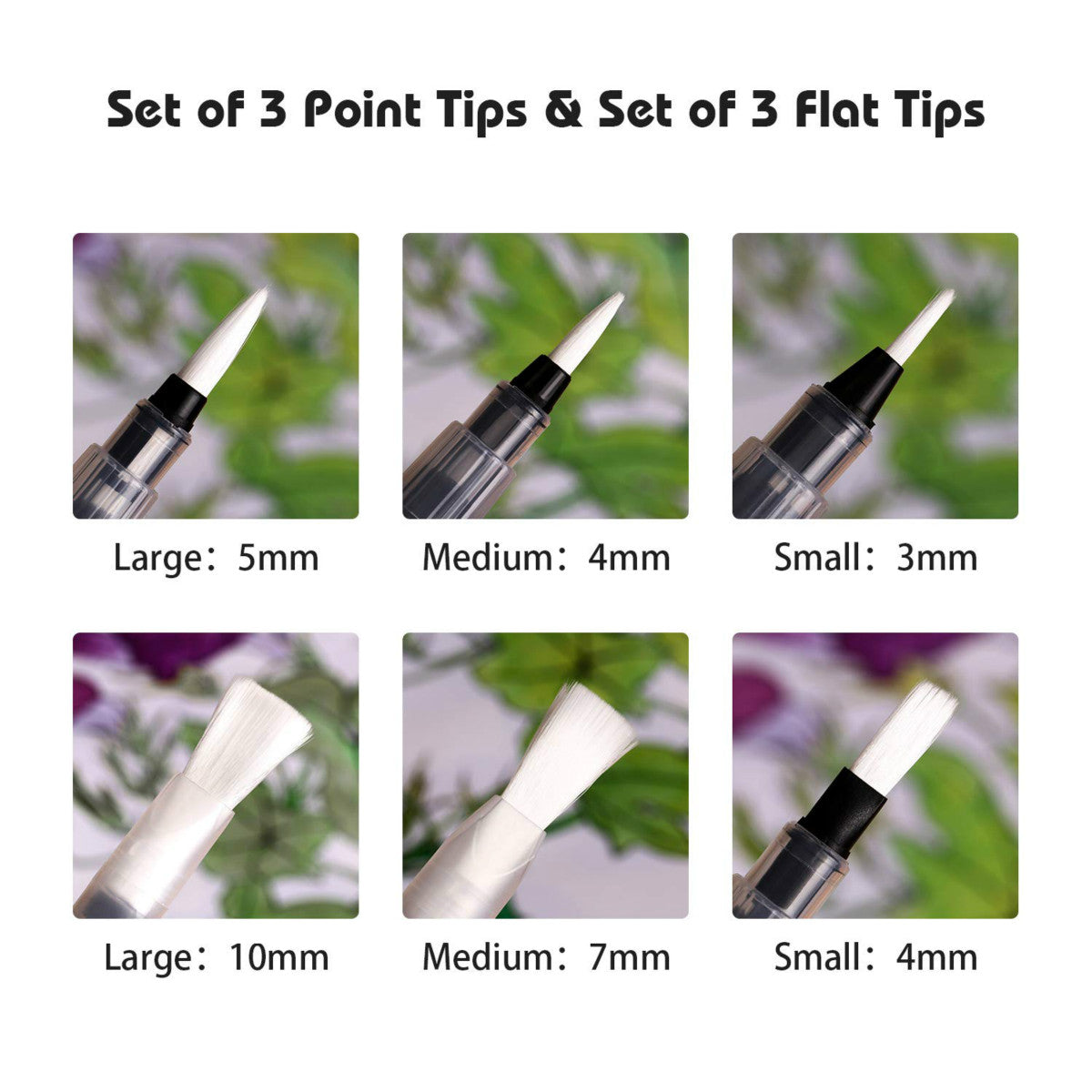 Artify 6 Pcs Water Brush Pen Set - Artify