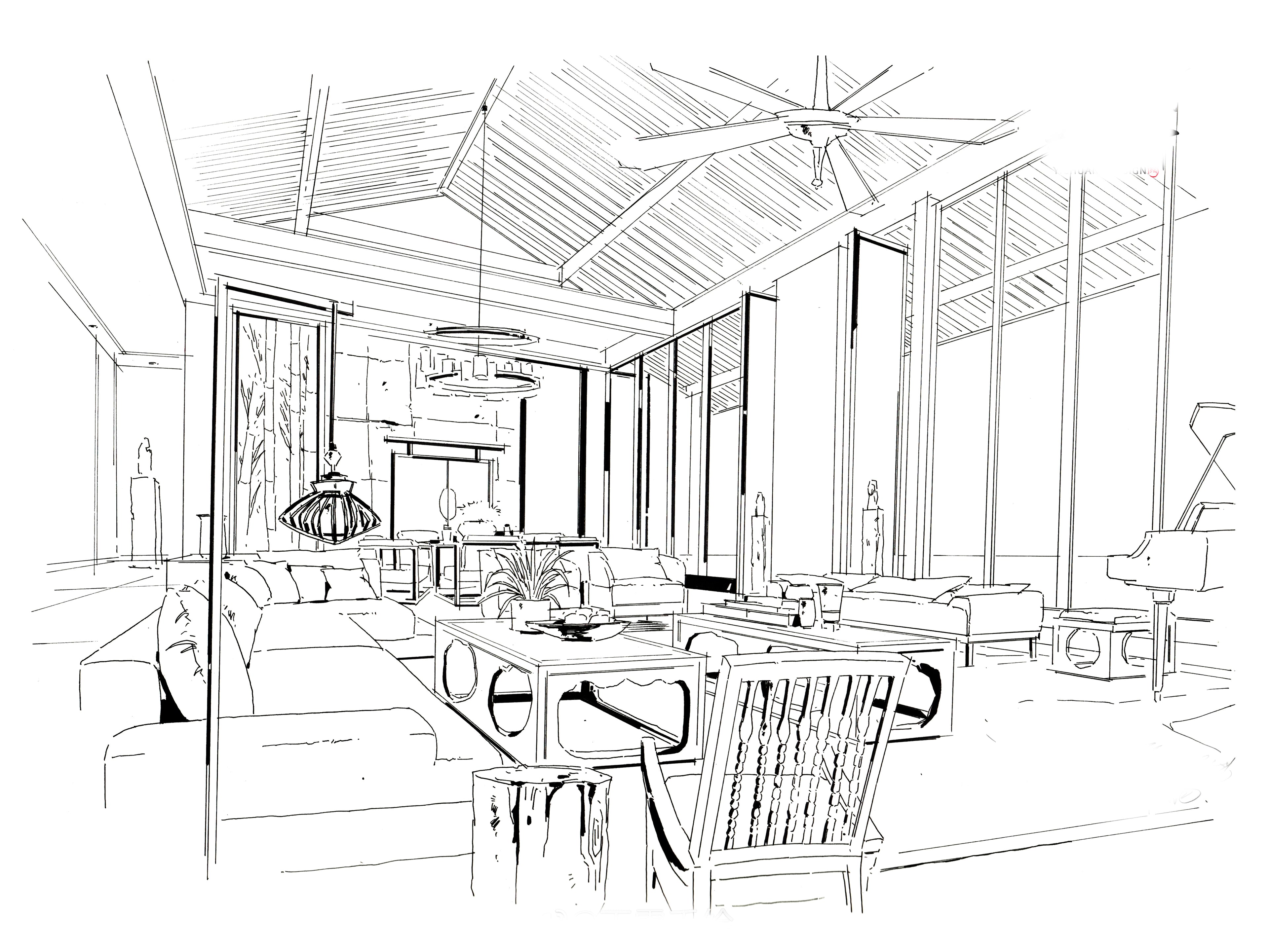 Lovely Home Line Draft — One Set Containing Multiple Pictures - Artify