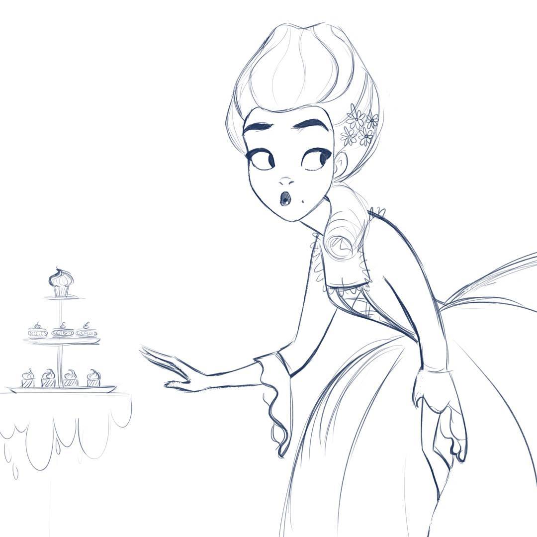 Animated Characters Line Draft-— One Set Containing Multiple Pictures - Artify