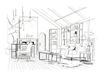 Lovely Home Line Draft — One Set Containing Multiple Pictures - Artify